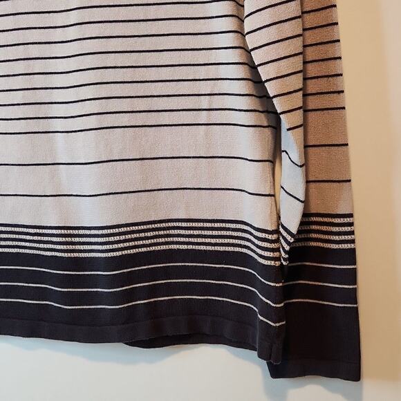 Pendleton Knit V Neck Sweater Women's Size Small Brown/Tan EUC NICE! - Picture 13 of 13